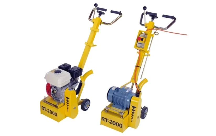 Airtech RT2000 floor machine for concrete surface preparation and grinding.