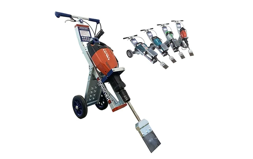 Floor stripping machines for surface removal applications.